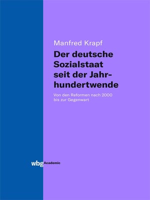 cover image of Der deutsche Sozialstaat seit der Jahrhundertwende